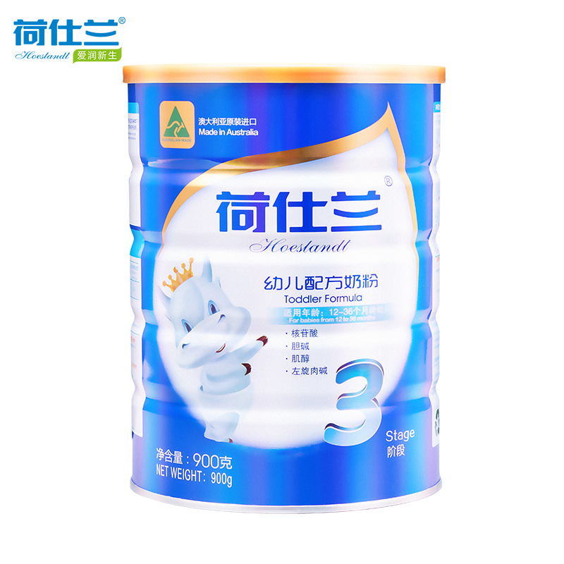 荷仕兰(Hoeslandt)幼儿乳铁蛋白奶粉3段12-36个月900g一罐|ruв категории сухое молоко/кормёжка/пища/закуски, другие - от Buy2taobao.com для оказания профессиональной услуги покупки агента Taobao