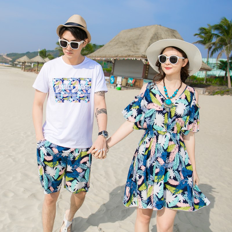 不一样的沙滩情侣装夏装连衣裙子海边度假套装女大码短袖T恤200斤在类目 3C数码配件, 电子元器件市场, 电子元件, 其它元器件中 - 来自Buy2taobao.com提供专业的淘宝代购服务
