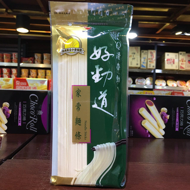 Taiwan noodles Good Effort Homely Noodles Hangmian Q slippery and vigorous noodle 300gin the Agri rice/Dried foods/Condiment , Convenient fast food , Noodles/Vermicelli (Cook until noodles) category - from Buy2taobao.com to provide professional Taobao agent buy service