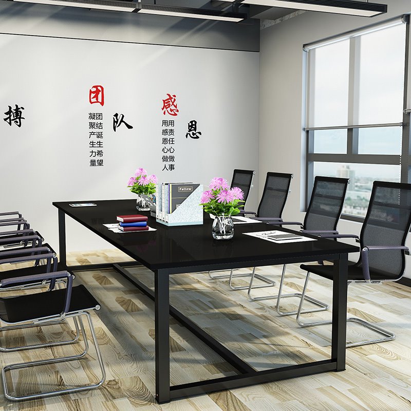 会议桌大班台电脑桌子培训洽谈简约现代职员办公桌子长桌办公家具在类目 商业/办公家具, 办公家具, 办公桌, 会议桌中 - 来自Buy2taobao.com提供专业的淘宝代购服务