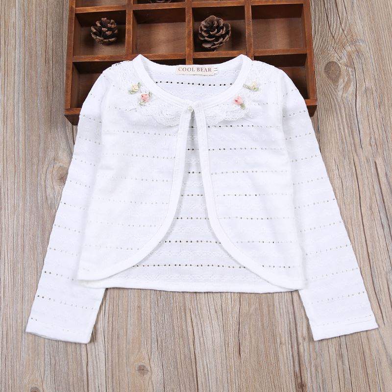 2019 Spring and summer Thin section girl Long sleeve Shawl Kids baby Small waistcoat Sunscreen Cardigan coat have cash less than that is registered in the accountsin the Children/Baby/Family fitted , Cloak/Cloak category - from Buy2taobao.com to provide professional Taobao agent buy service