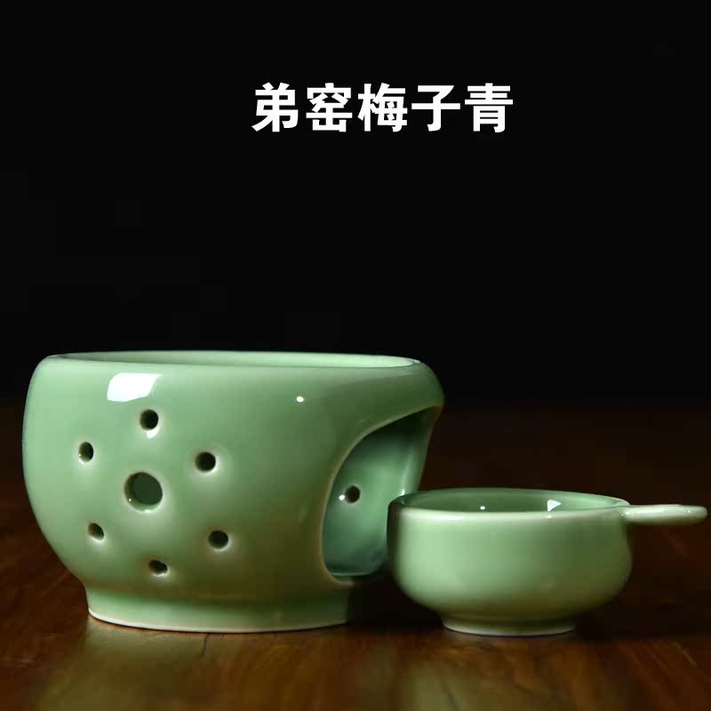 Longquan Celadon teapot heating base candle Tea stove teacup heat preservation Tea furnace ceramics tea utensils Dryin the Tableware , Tea set , Tea/With zero category - from Buy2taobao.com to provide professional Taobao agent buy service