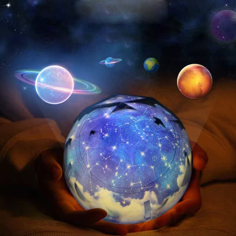 卧室旋转星空灯小夜灯投影仪满天星少女浪漫宇宙梦幻海洋魔幻led|msdalam kategori Toy/bayi/teka-teki/blok bangunan/model, elektronik/cahaya/berudara/mainan rumit, mainan LED - dari Buy2taobao.com untuk memberikan perkhidmatan ejen Taobao profesional membeli