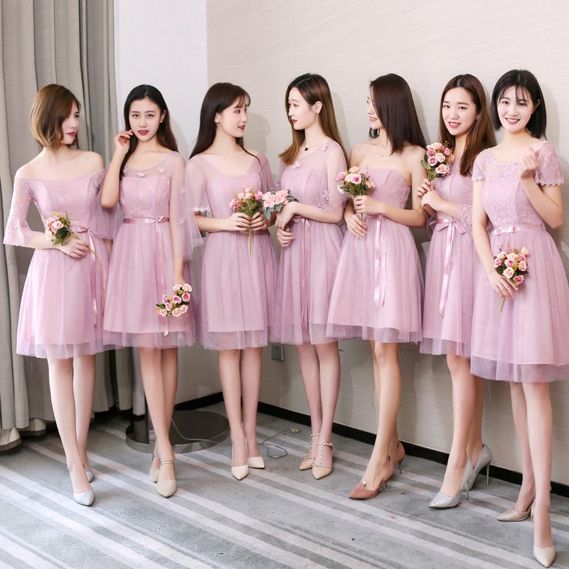 Bridesmaid Dresses have cash less than that is registered in the accounts 2019 new pattern Spring and summer Korean Edition Sisters grey temperament Party Tuxedo Girlfriends loadedin the Women's clothing/Boutique , Wedding/Cheongsam/Formal dress , Formal dress/Evening category - from Buy2taobao.com to provide professional Taobao agent buy service
