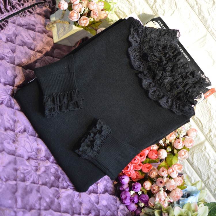 High collar sweater Women's wear Autumn and winter Base coat 2017 new pattern Lace lace Long sleeve have cash less than that is registered in the accounts Socket Sweaterin the Women's clothing/Boutique , Sweaters category - from Buy2taobao.com to provide professional Taobao agent buy service