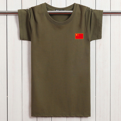 夏季短袖T恤男运动欧码纯棉宽松半截袖加肥加大码胖子肥佬男装潮