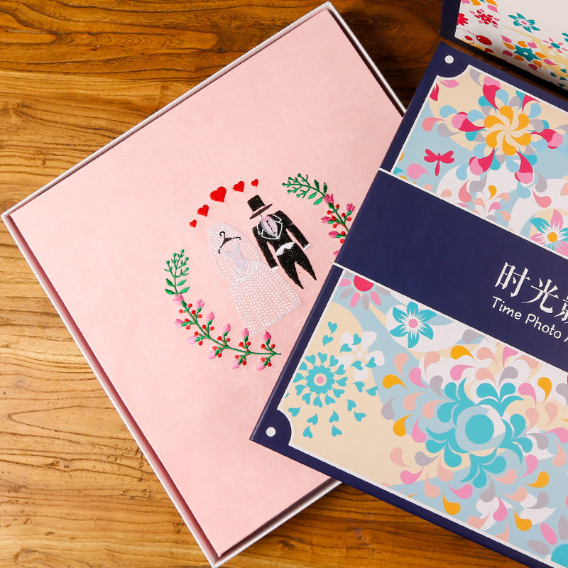 刺繡diy相冊影集手工制作自粘貼式情侶覆膜本紀念冊生日禮物19款在類目 女裝/女士精品, 婚紗/旗袍/禮服, 婚紗中 - 來自Buy2taobao.com提供專業的淘寶代購服務