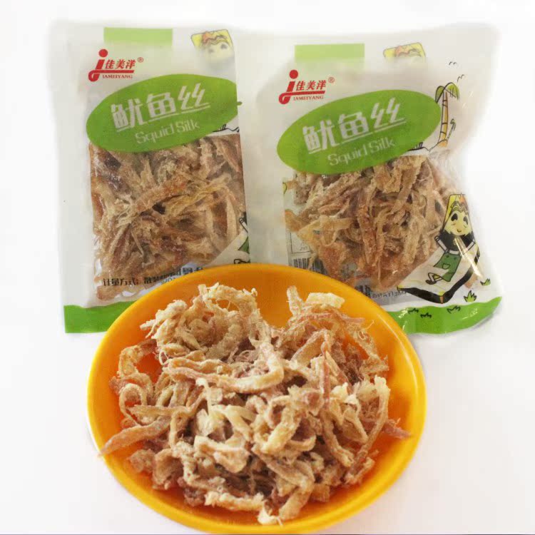 佳美洋原味鱿鱼丝碳烤鱿鱼零食海产干货独立包装散装称重500g包邮|msdalam kategori makanan ringan/Nuts/Specialty, sotong/ikan kering/Bersedia untuk makan makanan laut, Bersedia untuk makan makanan ringan sotong - dari Buy2taobao.com untuk memberikan perkhidmatan ejen Taobao profesional membeli