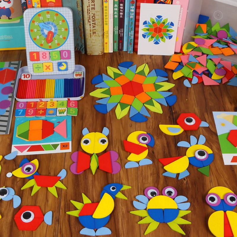 box-packed Expand Graph pattern three-dimensional girl second grade intelligence Tangram suit match Dedicated Toysin the Toy/Childs/Puzzle/Building block/Model , Beads/Jigsaw/Pair/Disassembly/Beat Toy , Jigsaw/Puzzle category - from Buy2taobao.com to provide professional Taobao agent buy service