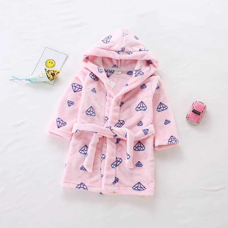 兒童浴袍 冬裝新品 女童法蘭絨睡衣 浴袍 保暖 柔軟在類目 童裝/嬰兒裝/親子裝, 兒童家居服, 浴袍中 - 來自Buy2taobao.com提供專業的淘寶代購服務