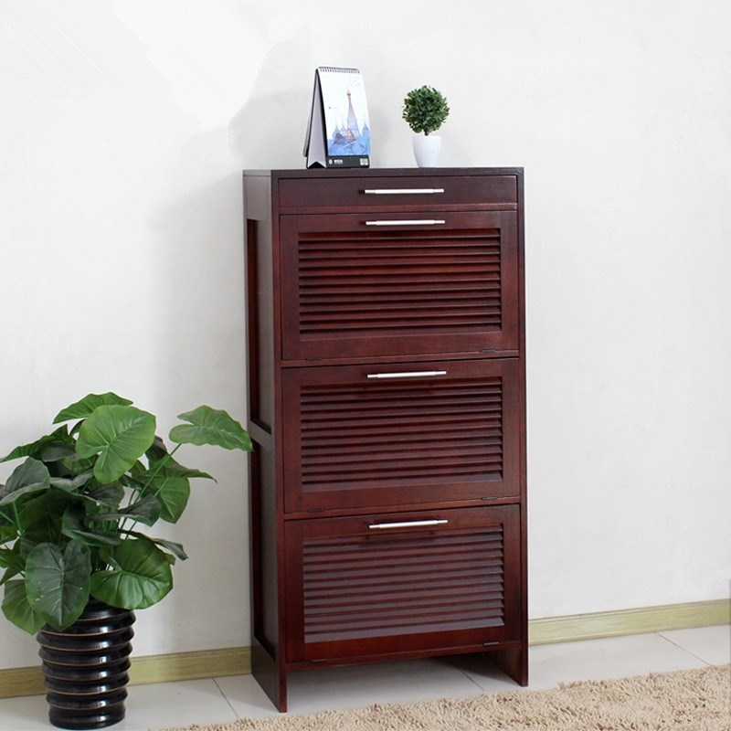 solid wood Three Tipping Louver Shoe porch High-capacity Shoe cabinet Simplicity Tipping Shoe cabinet Economic type savein the Residential furniture , Cabinet , Shoebox category - from Buy2taobao.com to provide professional Taobao agent buy service