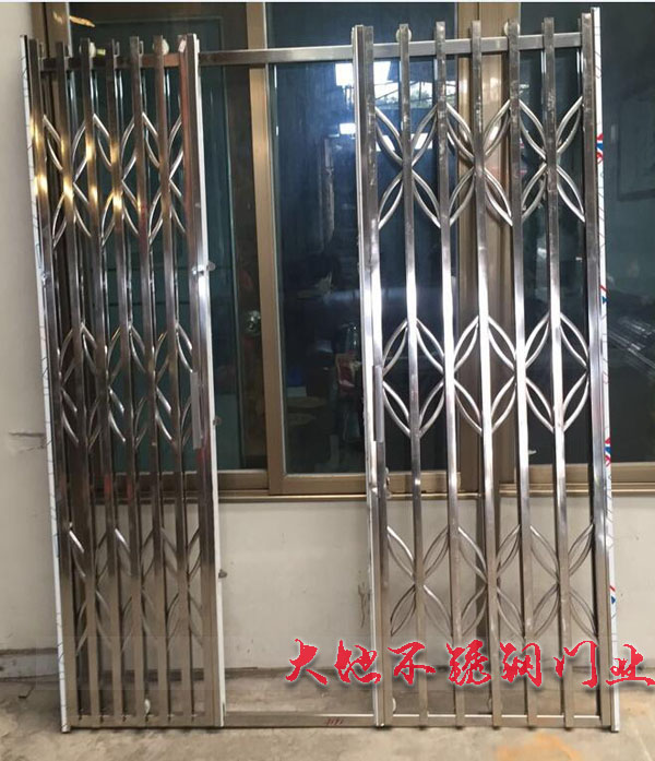 201/304 Stainless steel Theft prevention Pull gate Retractable brake Sliding door Barrier protect Stainless steel wind upin the Whole house custom , Door , Entry door category - from Buy2taobao.com to provide professional Taobao agent buy service