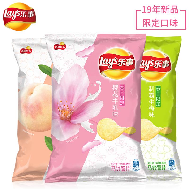 樂事薯片春日限定白桃櫻花牛乳味樂士樂視零食超大包巨型整箱混合在類目 零食/堅果/特產, 餅乾/膨化, 膨化食品中 - 來自Buy2taobao.com提供專業的淘寶代購服務