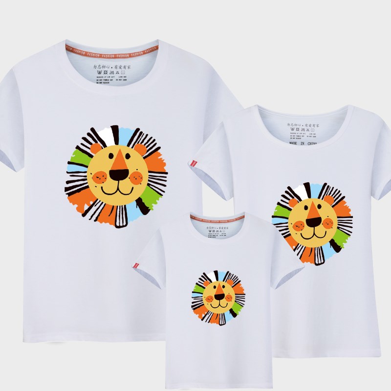 一家三口亲子装夏装母子装夏季短袖幼儿园园服六一表演班服运动会|ruв категории Детская одежда, детской одежды/родителей моды - от Buy2taobao.com для оказания профессиональной услуги покупки агента Taobao