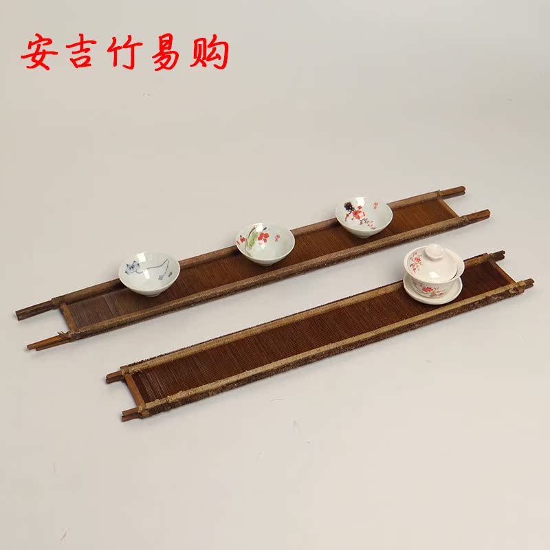 手工竹编茶杯架竹篦子竹排茶道织布机竹筘茶席茶杯垫老织布机包邮|ruв категории посуда, кубок/кубок/чайник, подставки - от Buy2taobao.com для оказания профессиональной услуги покупки агента Taobao