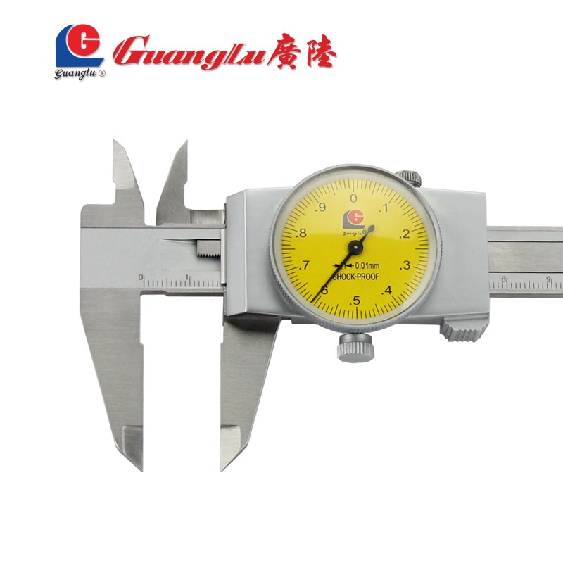 广陆不锈钢带表卡尺0-150-200-300mm指针表盘式游标0.01桂林包邮在类目 五金/工具, 手动工具, 测量工具, 带表卡尺中 - 来自Buy2taobao.com提供专业的淘宝代购服务