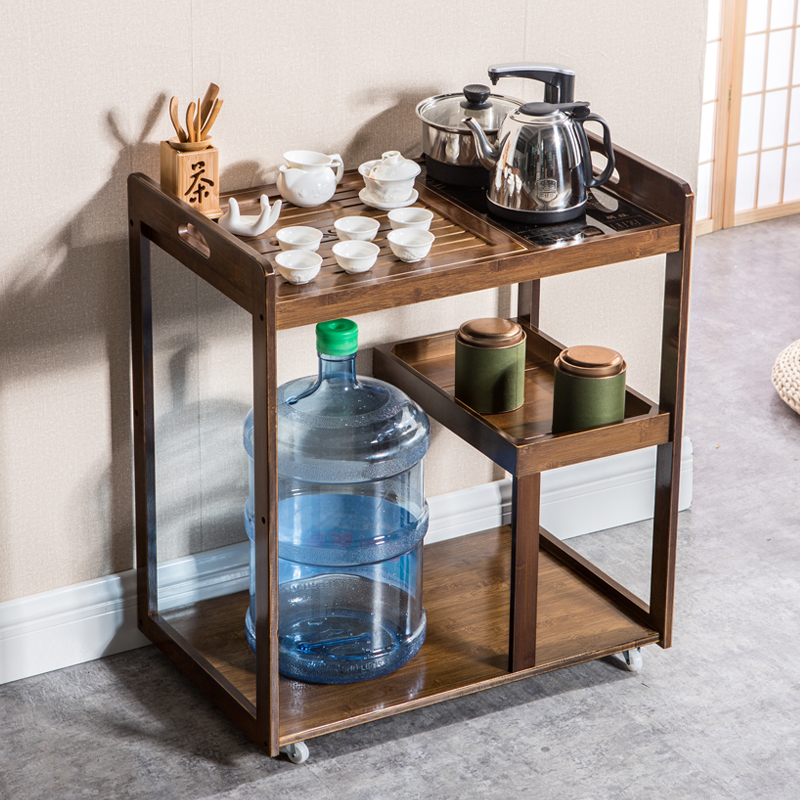 茶車移動茶台櫃簡約現代自動上水茶具套裝茶盤客廳實木家用泡茶車在類目 餐飲具, 茶具, 茶盤中 - 來自Buy2taobao.com提供專業的淘寶代購服務