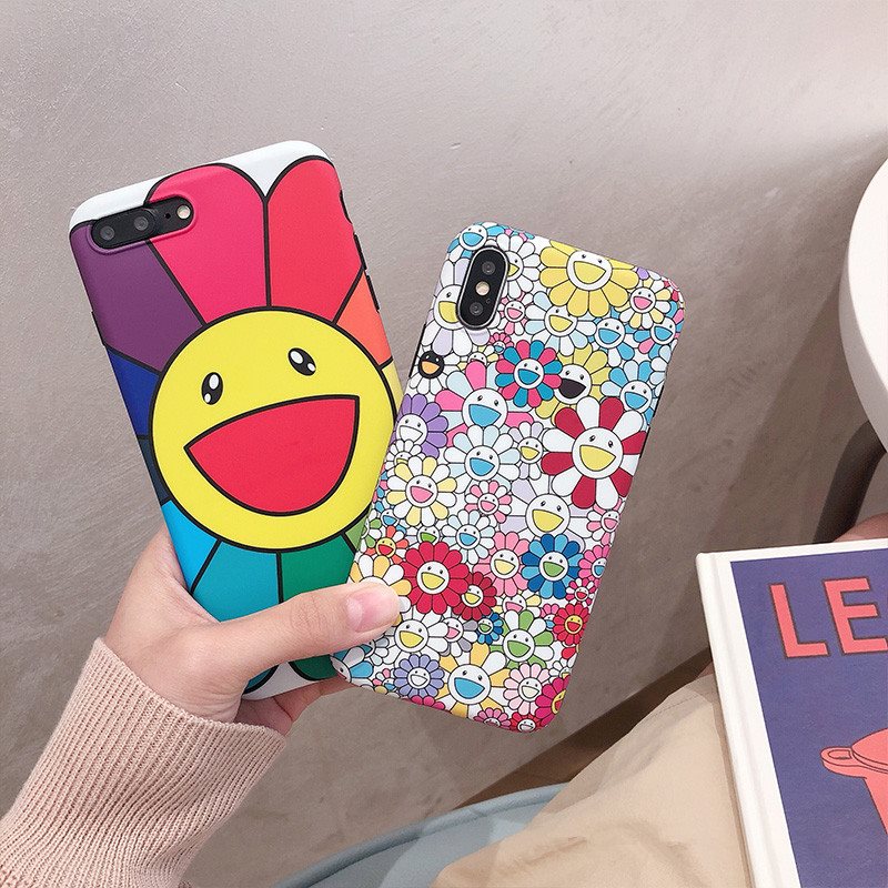 Cartoon Sun flower Apple Xs Mobile phone shell iPhone8plus/7p/6s originality All inclusive lovely Female modelsin the Bedclothes , Leisure blanket/Woolen blanket/Carpet category - from Buy2taobao.com to provide professional Taobao agent buy service