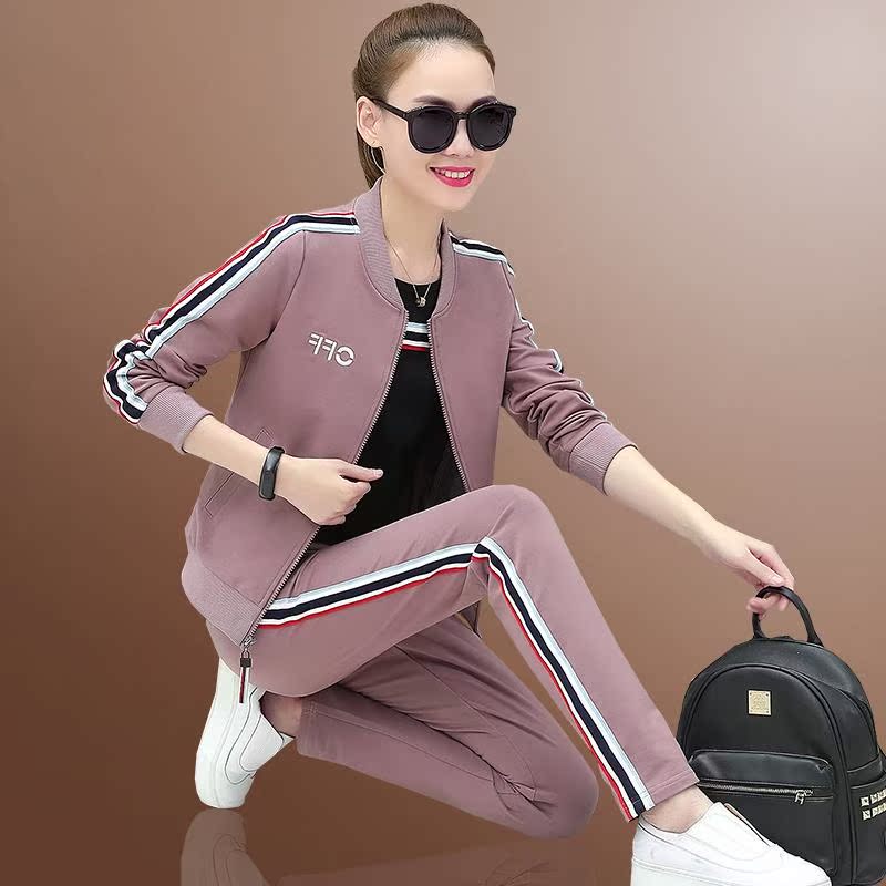 時尚高檔2019春裝運動服套裝女氣質兩件套時尚韓版學生洋氣衛衣休在類目 女裝/女士精品, 套裝/學生校服/工作制服, 休閒運動套裝中 - 來自Buy2taobao.com提供專業的淘寶代購服務