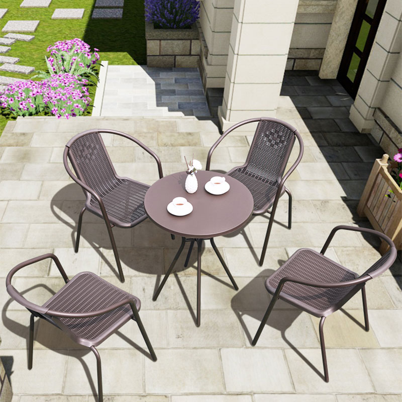 Purple Can outdoors Tables and chairs Imitation wicker chairs Thirty-five Set of parts Outdoor chair Open air leisure time balcony tea table courtyard Tables and chairsin the Residential furniture , Outdoor/Patio furniture , Chairs Kit category - from Buy2taobao.com to provide professional Taobao agent buy service