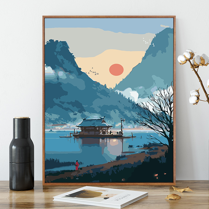 数字油画diy手工动漫填色油彩画客厅风景挂画卡通人物减压装饰。在类目 家居饰品, 装饰画, DIY/数字油画中 - 来自Buy2taobao.com提供专业的淘宝代购服务