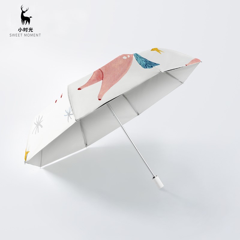 小时光以梦为马晴雨伞 防晒防紫外线遮阳伞 可爱卡通折叠太阳伞女|ruв категории начало ежедневно, зонтик/дождь/дождь/водостойкость, зонтик - от Buy2taobao.com для оказания профессиональной услуги покупки агента Taobao