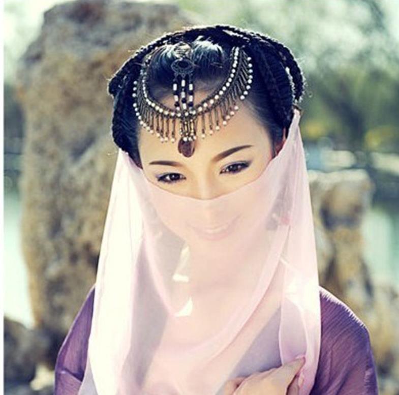 .dance Dance children black Veil Masked dance Wedding dress Hanfu Mystery freshin the Women's clothing/Boutique , Costume/National costume/Stage costumes , National costume/Costumes category - from Buy2taobao.com to provide professional Taobao agent buy service