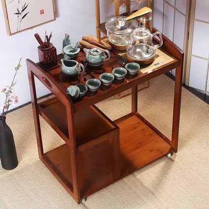 功夫茶烧水茶台小柜子边柜专用仿古楠竹饮水桶嵌入式茶几置物架在类目 餐饮具, 茶具, 茶盘中 - 来自Buy2taobao.com提供专业的淘宝代购服务