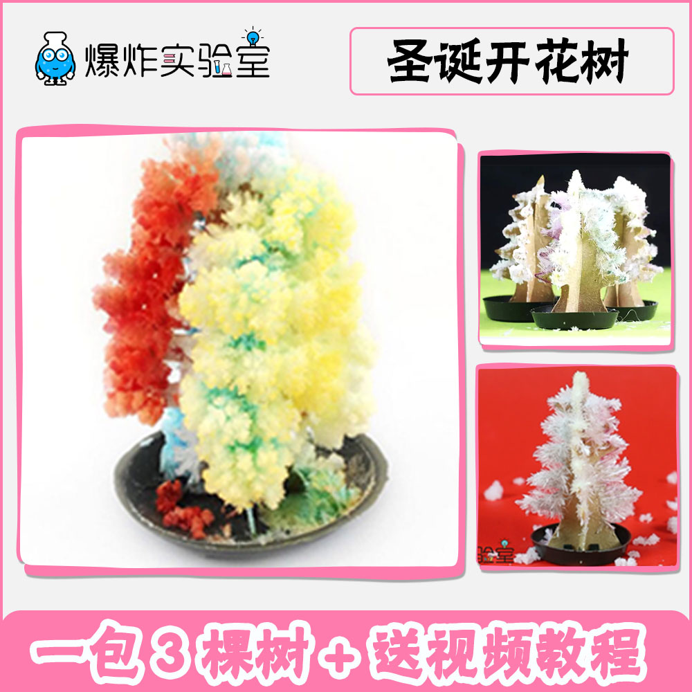 兒時童年玩具七彩聖誕樹開雪花的紙樹魔法澆水種開花結晶科學實驗在類目 玩具/童車/益智/積木/模型, 學習/實驗/繪畫文具, 科學實驗中 - 來自Buy2taobao.com提供專業的淘寶代購服務