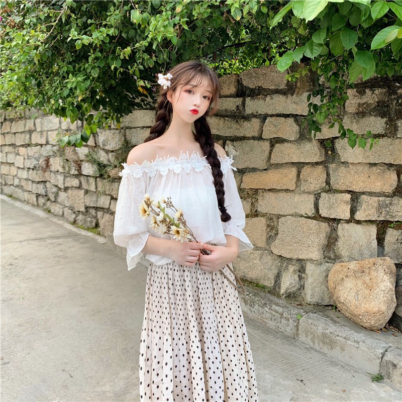 summer Thailand one word jacket lovely Sweet fresh Lace lace Thin section fairy half sleeve Chiffon shirtin the Women's clothing/Boutique , Lace shirt/Chiffon shirt category - from Buy2taobao.com to provide professional Taobao agent buy service
