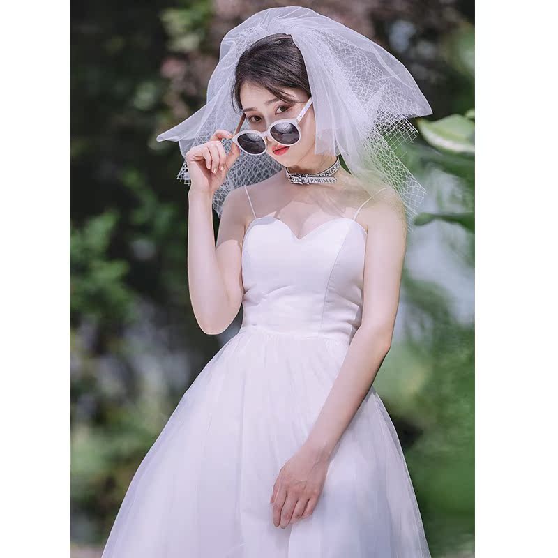 Light wedding Department 2018 new pattern camisole V. Travel Photography Photo have cash less than that is registered in the accounts Pompous skirt Out of yarnin the Women's clothing/Boutique , Wedding/Cheongsam/Formal dress , Wedding category - from Buy2taobao.com to provide professional Taobao agent buy service