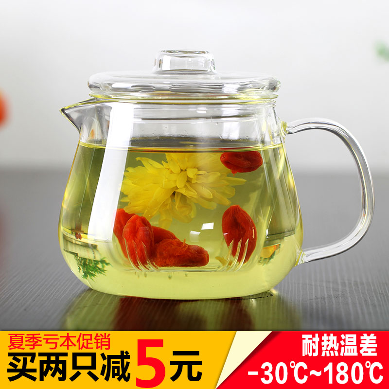 玻璃茶壶茶具套装过滤小茶杯功夫茶壶泡茶壶花茶壶透明水壶耐高温在类目 餐饮具, 茶具, 茶壶中 - 来自Buy2taobao.com提供专业的淘宝代购服务