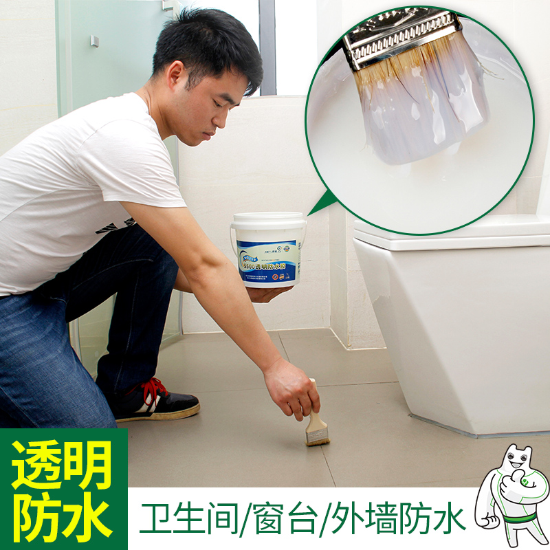 大禹透明防水胶外墙厕所漏水补漏涂料堵漏王卫生间防水材料免砸砖在类目 基础建材, 油漆, 油漆辅料, 防水涂料中 - 来自Buy2taobao.com提供专业的淘宝代购服务