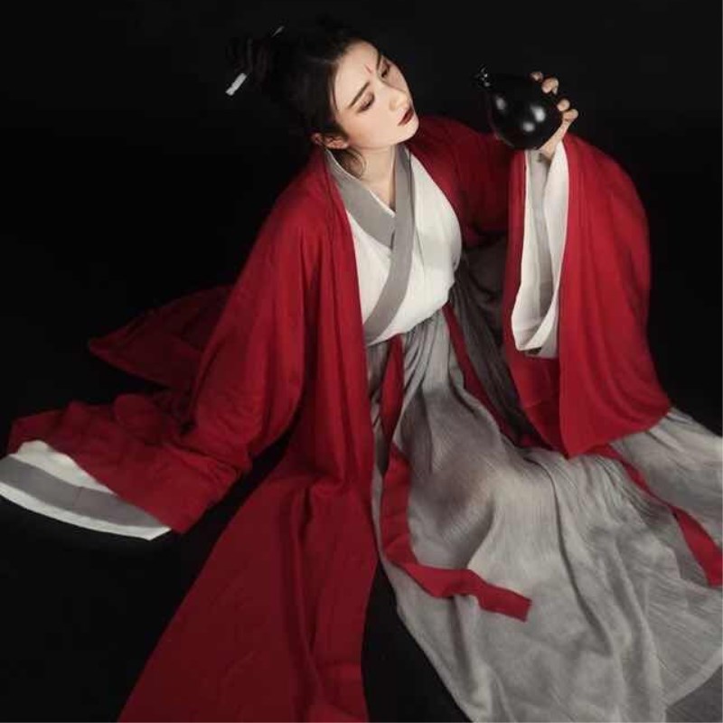 女裙中式古装汉服女束腰清新超仙复古风淡雅演出服装青年女装魏晋|msdalam kategori Butik wanita / wanita, pakaian/pakaian kebangsaan/peringkat pakaian, pakaian kebangsaan/pakaian - dari Buy2taobao.com untuk memberikan perkhidmatan ejen Taobao profesional membeli
