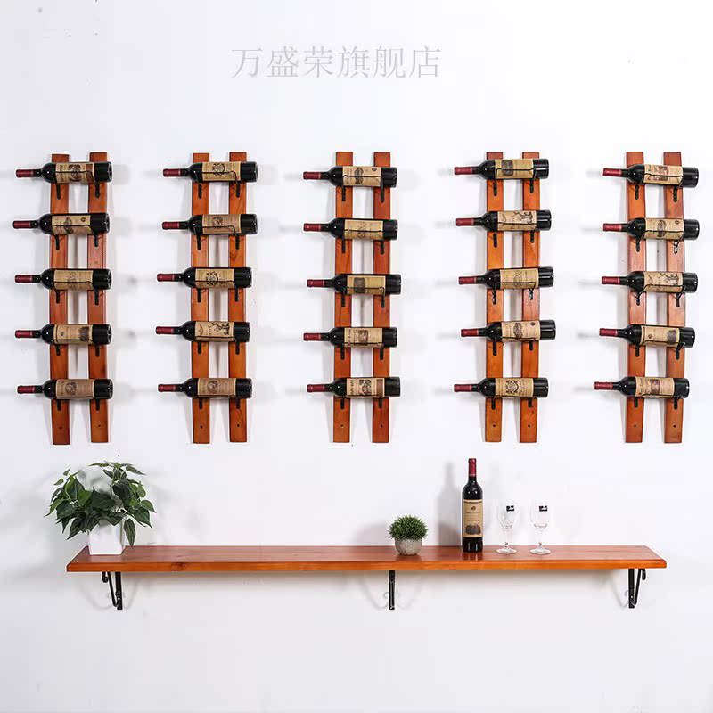 紅酒架木質創意酒架牆上式酒架酒杯架牆壁酒架壁挂置物架葡萄酒架在類目 餐飲具, 酒壺/酒杯/酒具, 酒架中 - 來自Buy2taobao.com提供專業的淘寶代購服務