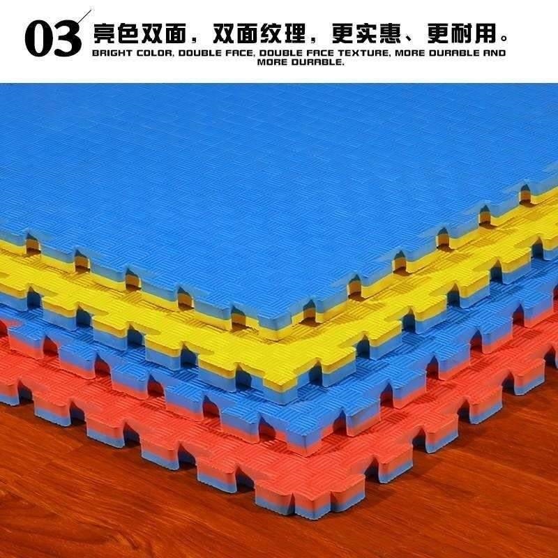Large Indoor 3 Fall train Two-sided a living room foam Mat thickening Taekwondo environmental protection 1 m *1in the Sports/Yoga/Fitness/Fans supplies , Taekwondo/Wushu/Fight , Taekwondo , Taekwondo venues pad category - from Buy2taobao.com to provide professional Taobao agent buy service