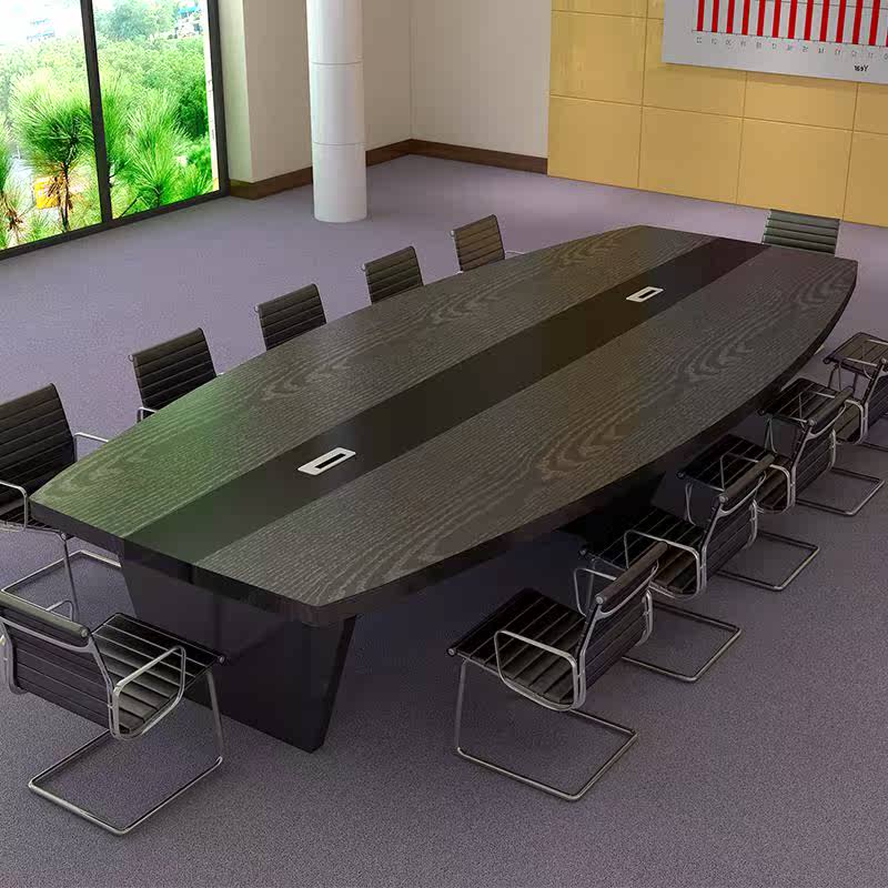 弧形大型会议桌长桌椭圆形板式会客桌公司会议室开会桌长条桌|ruв категории коммерческий/офисная мебель, офисная мебель, стол, стол - от Buy2taobao.com для оказания профессиональной услуги покупки агента Taobao