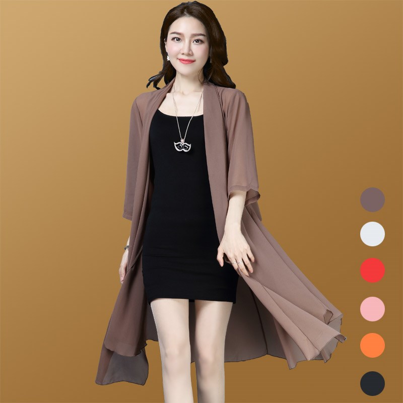 .Sunscreen Mid length version Shawl Easy Cape summer Sleeve air conditioner coat Chiffon Outside the ridein the Women's clothing/Boutique , Lace shirt/Chiffon shirt category - from Buy2taobao.com to provide professional Taobao agent buy service