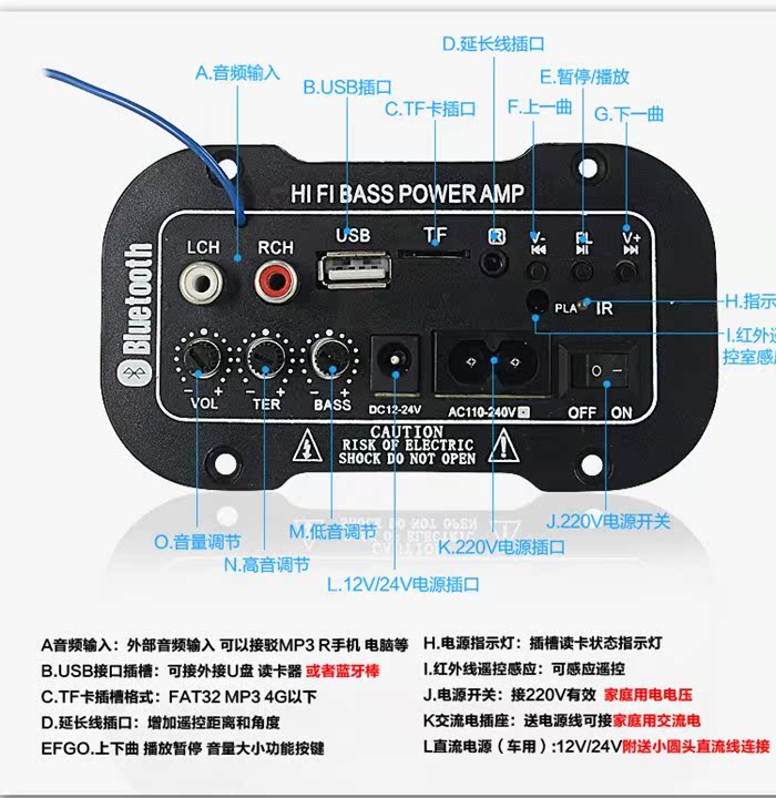 12v24v220v蓝牙数字功放板大功率内置蓝牙芯片低音炮蓝牙功放在类目 影音电器, Hifi音箱/功放/器材, 功放中 - 来自Buy2taobao.com提供专业的淘宝代购服务
