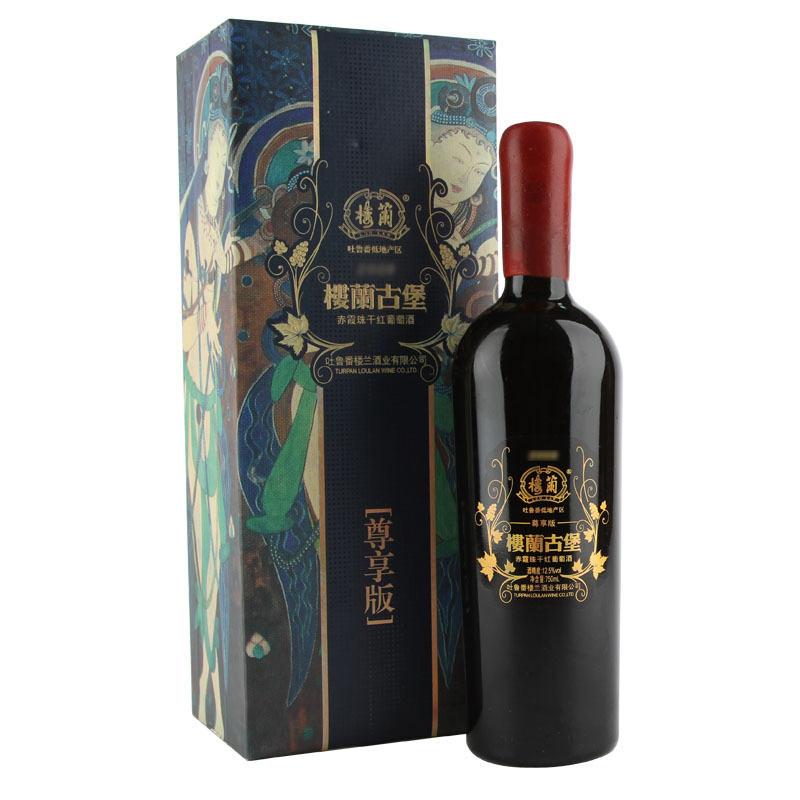 久加久紅酒 樓蘭古堡幹紅尊享版餐飲裝 葡萄酒國産紅酒 750ML單支在類目 酒類, 葡萄酒中 - 來自Buy2taobao.com提供專業的淘寶代購服務