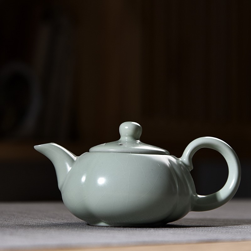 家用茶具套装陶瓷整套功夫泡茶壶汝瓷盖碗办公室茶杯开片|ruв категории посуда, чайный сервиз, чайник - от Buy2taobao.com для оказания профессиональной услуги покупки агента Taobao