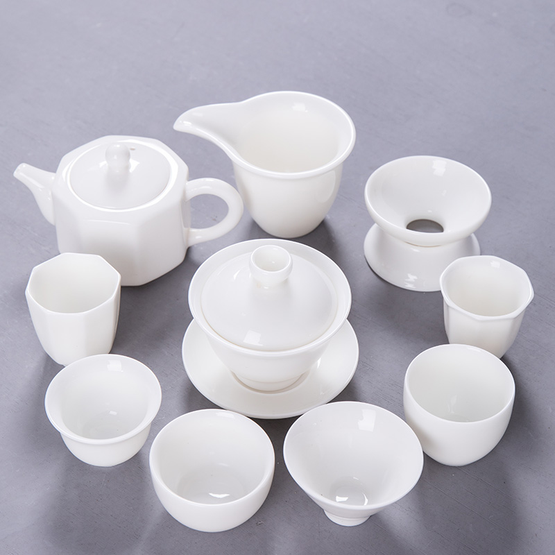 陶瓷茶具套裝家用小套功夫茶具簡約現代客廳整套茶具泡茶在類目 餐飲具, 茶具, 功夫茶具中 - 來自Buy2taobao.com提供專業的淘寶代購服務