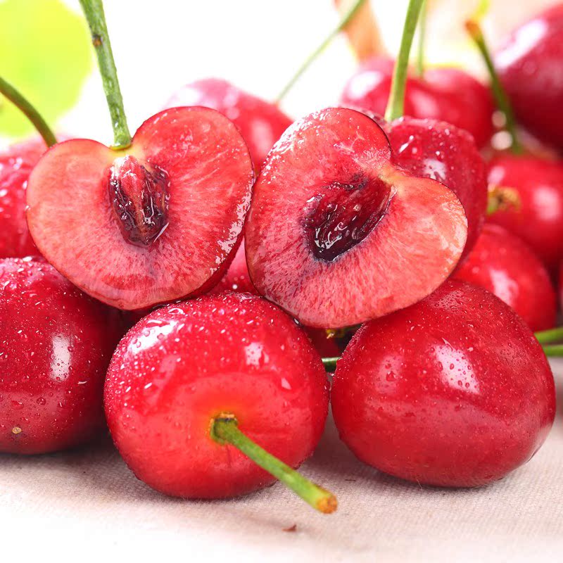 Shandong Cherry Cherry Season fresh fruit Full container 5 pounds Yantai Red Light 3 Chile 10in the Aquatic meat/Fresh fruits and vegetables/Cooked , Fresh fruit , Cherries/Cherry category - from Buy2taobao.com to provide professional Taobao agent buy service