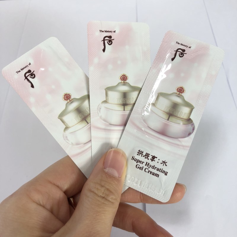 the republic of korea Special shop whoo Water Yan Triple Replenish water Moisture Face cream Sample 1ml Refreshing moisture 120 slicein the Skin Care/Body/Essential oils , Emulsion/Cream category - from Buy2taobao.com to provide professional Taobao agent buy service