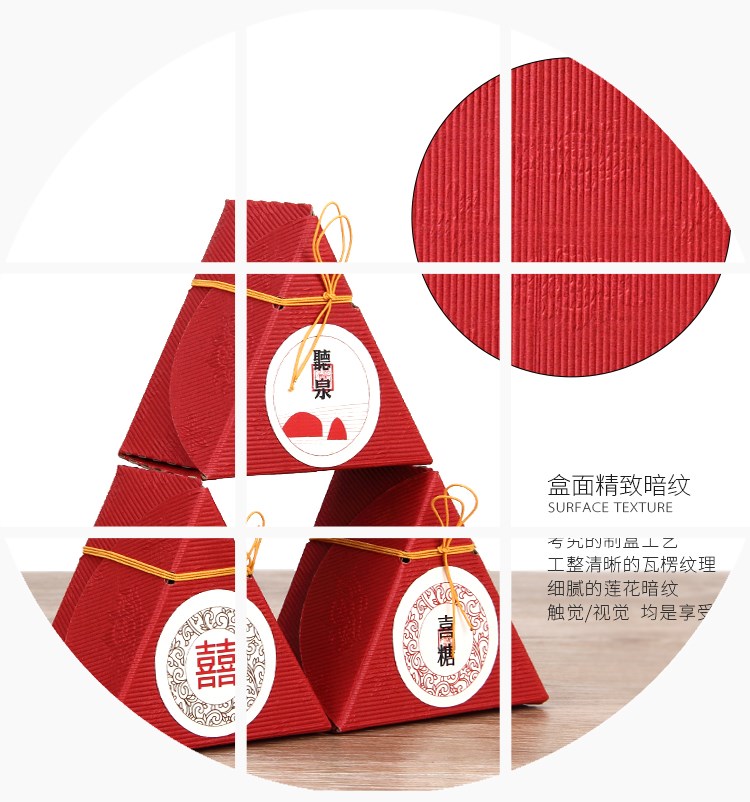 originality environmental protection triangle Tea Corrugated Dry Fruits Color Box manual Small box Dry Fruits Gift box Packaging boxin the Tableware , Tea set , Tea caddy category - from Buy2taobao.com to provide professional Taobao agent buy service