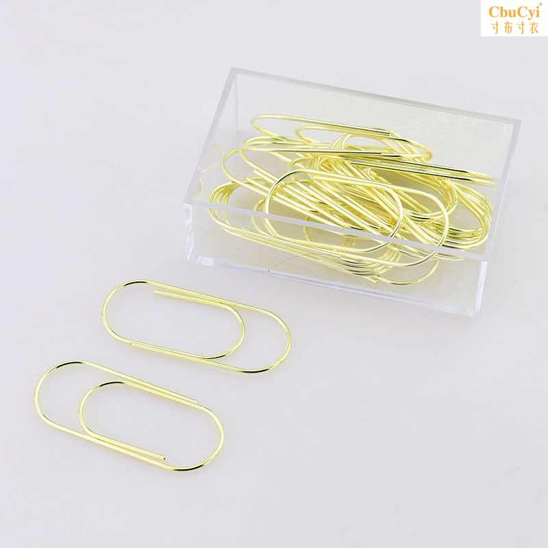 20 Pieces of equipment 50mm electroplate Paperclip Golden Rose Clip to work in an office Stationeryin the Electronic Dictionary/Electronic paper book/Stationery , Binding Supplies , Pin/Paperclip category - from Buy2taobao.com to provide professional Taobao agent buy service