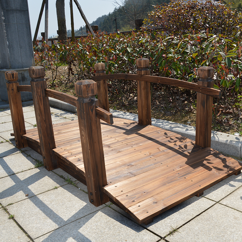 炭化防腐木家庭園藝花園擺設小橋流水拱橋木橋庭院露台裝飾景觀橋在類目 鮮花速遞/花卉仿真/綠植園藝, 園藝用品, 其它園藝用品中 - 來自Buy2taobao.com提供專業的淘寶代購服務