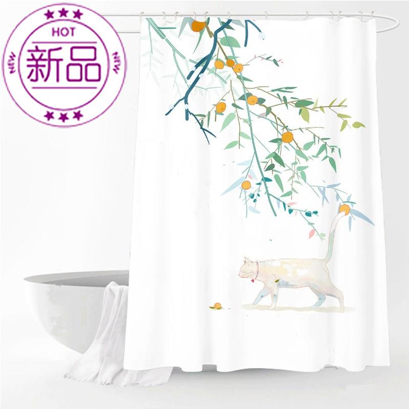 浴帘防水加厚防霉套装免E打孔卫生间隔断帘子窗帘洗澡浴室高防水|ruв категории семья/личные чистящие средства, ванная приборов/принадлежности для ванной, занавески - от Buy2taobao.com для оказания профессиональной услуги покупки агента Taobao