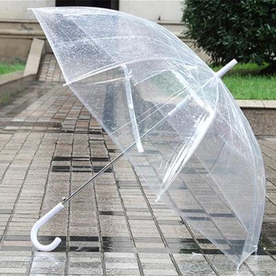 厂家长柄白色透明雨伞情侣广告伞婚礼活动伞校园表演雨伞直销|msdalam kategori rumah harian, payung/gear hujan/Rain/Lembap-bukti, payung - dari Buy2taobao.com untuk memberikan perkhidmatan ejen Taobao profesional membeli