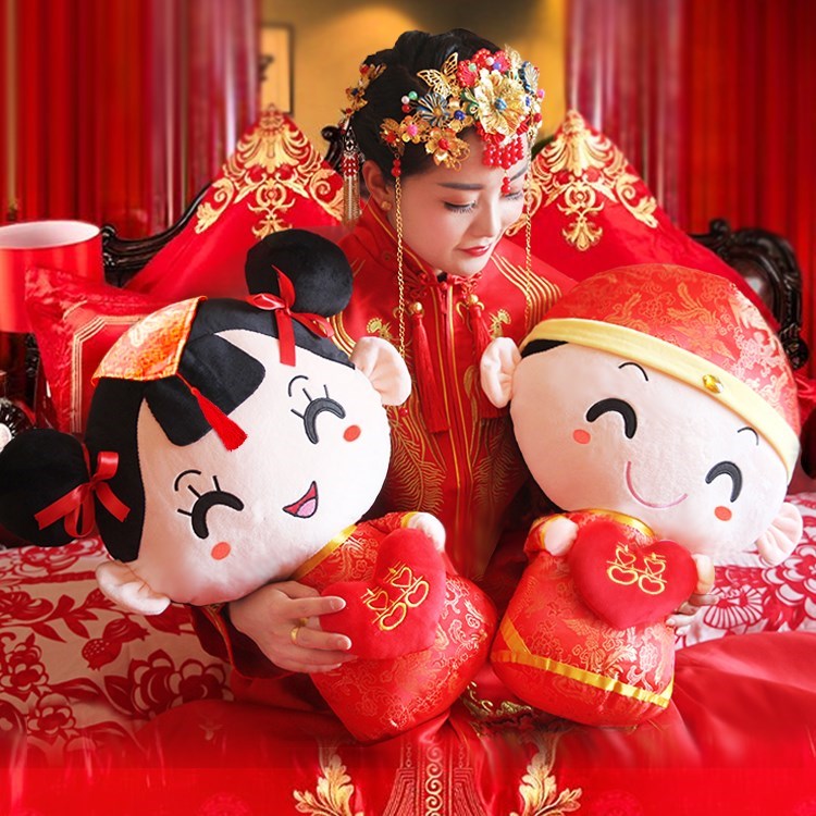 床頭娃娃 婚房裝飾新房娃娃壹對壓壓床喜娃娃 結婚裝飾品婚房用品在類目 節慶用品/禮品, 婚慶佈景/道具, 婚慶公仔中 - 來自Buy2taobao.com提供專業的淘寶代購服務
